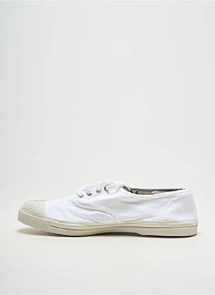 Slip-on batai šnervių uždarymas plokščias kulnas iki 3 cm baltas BENSIMON moteris