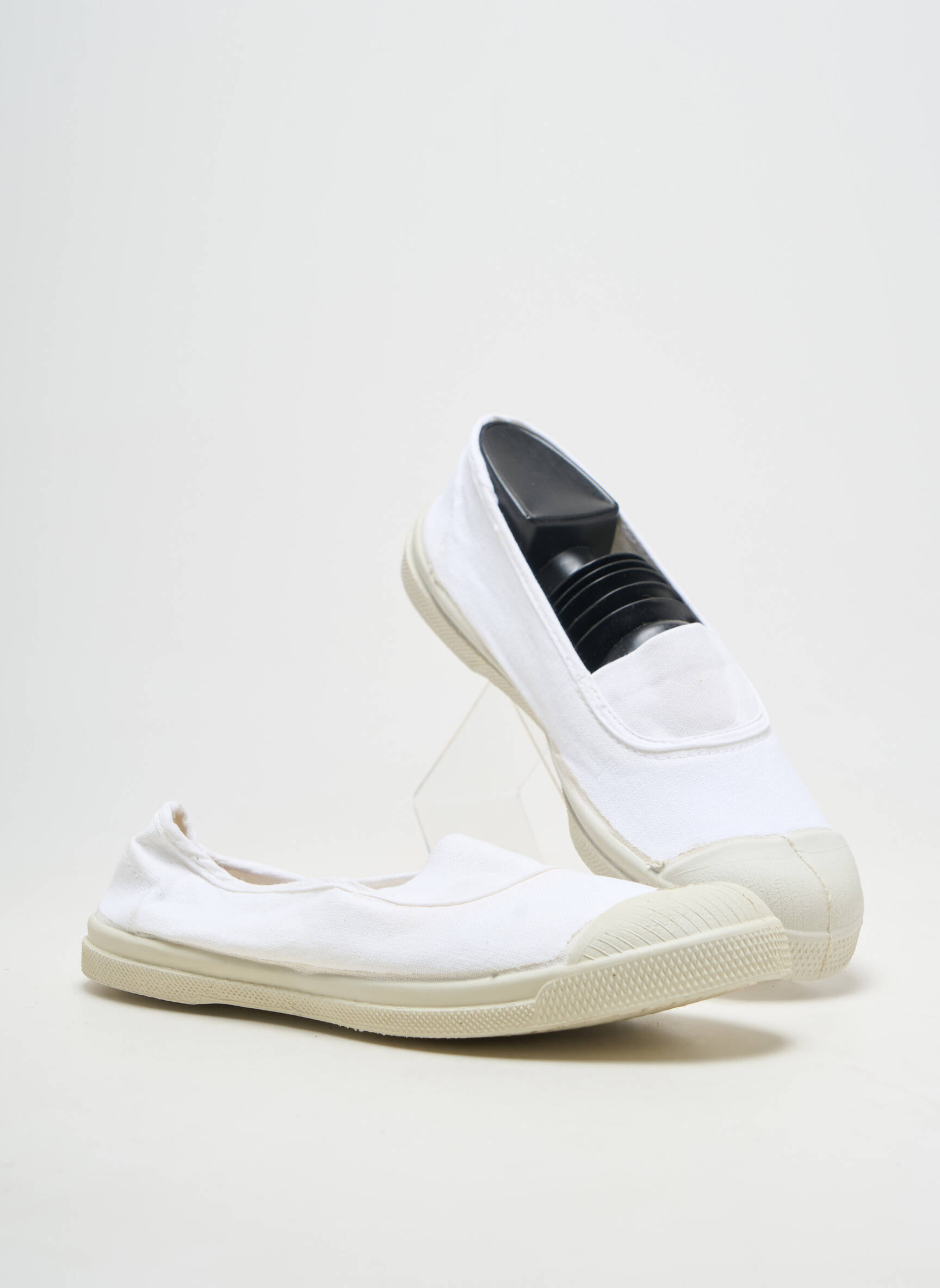 Slip-on batai  plokščias kulnas iki 3 cm baltas BENSIMON moteris