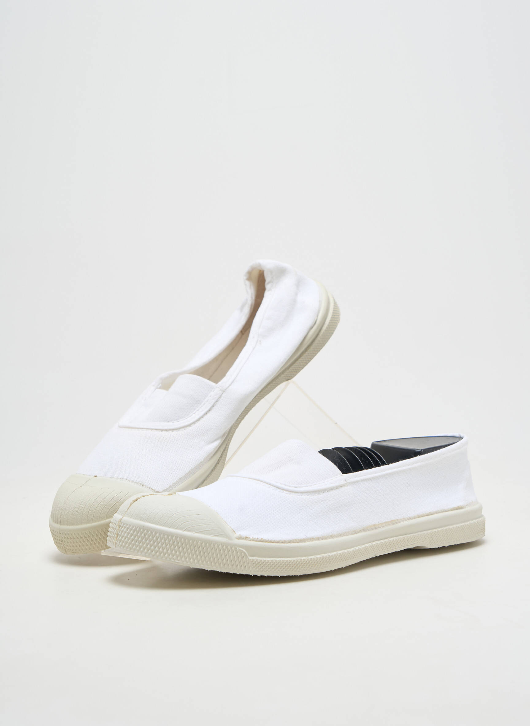 Slip-on batai  plokščias kulnas iki 3 cm baltas BENSIMON moteris
