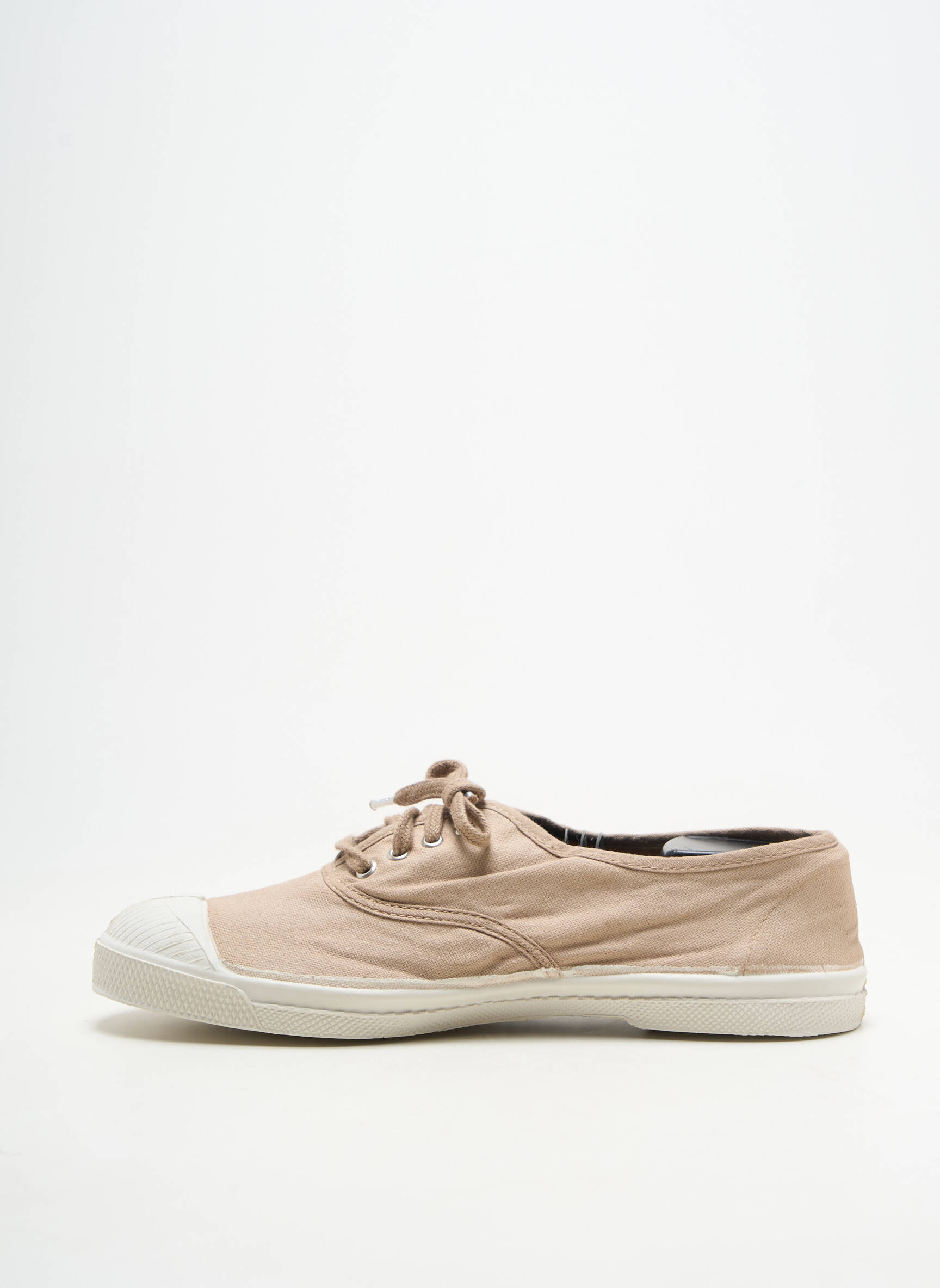 Slip-on batai šnervių uždarymas plokščias kulnas iki 3 cm bežinis BENSIMON moteris
