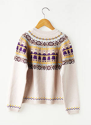 Ilgų rankovių liemenė tiesi kirpimas bežinis PETIT BATEAU mergina