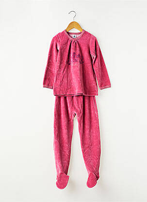 Pižama tiesi kirpimas rožinė PETIT BATEAU mergina