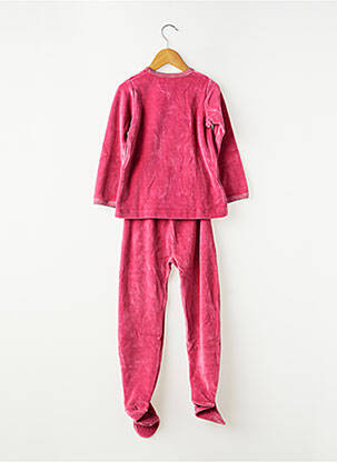 Pižama tiesi kirpimas rožinė PETIT BATEAU mergina
