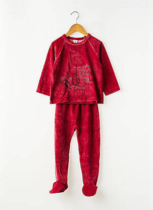 Pižama ilgos rankovės raudona PETIT BATEAU berniukas