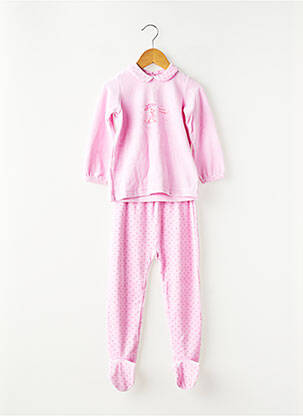 Pižama fantazijos raštas rožinė PETIT BATEAU mergina