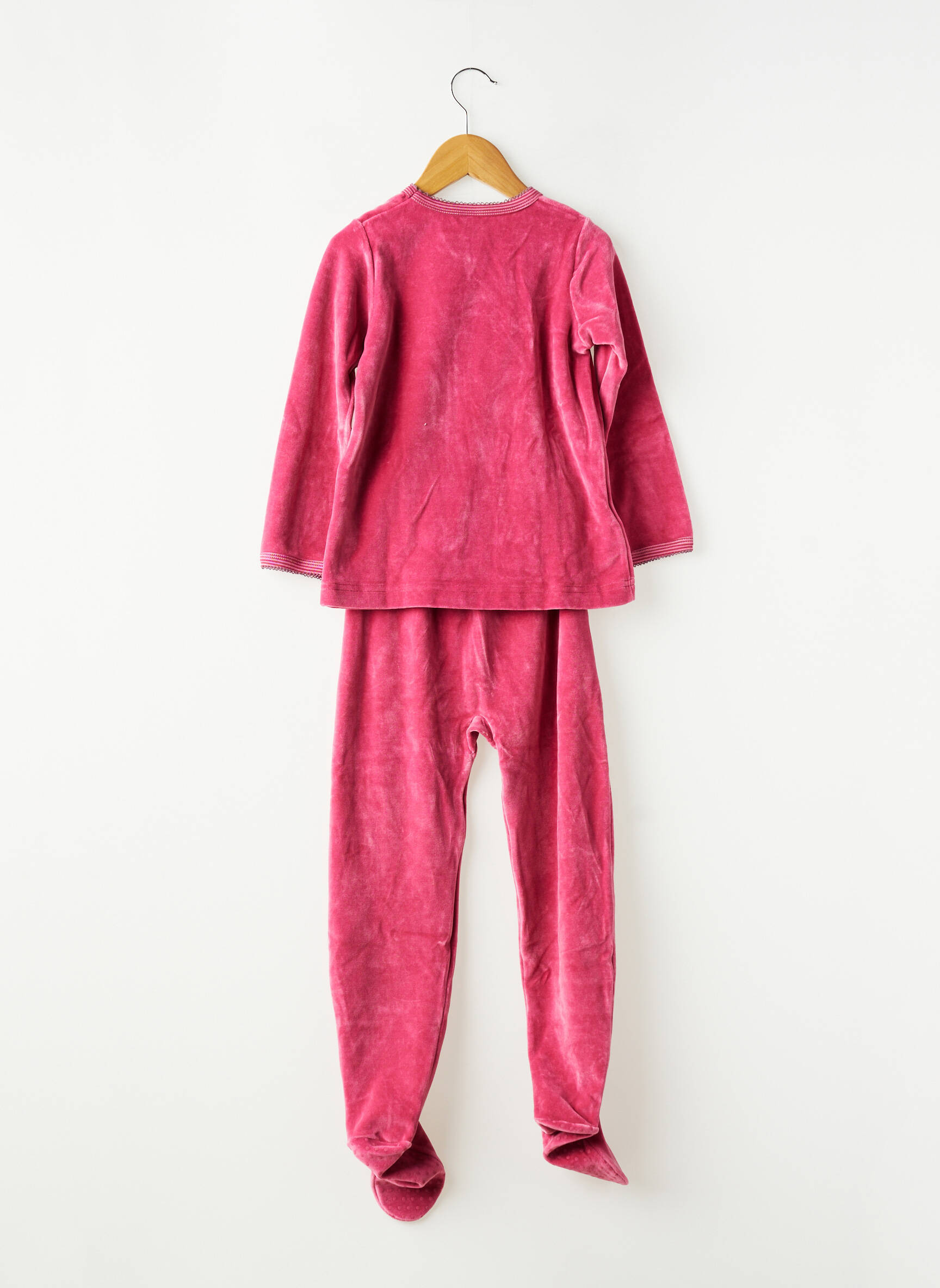 Pižama tiesi kirpimas rožinė PETIT BATEAU mergina