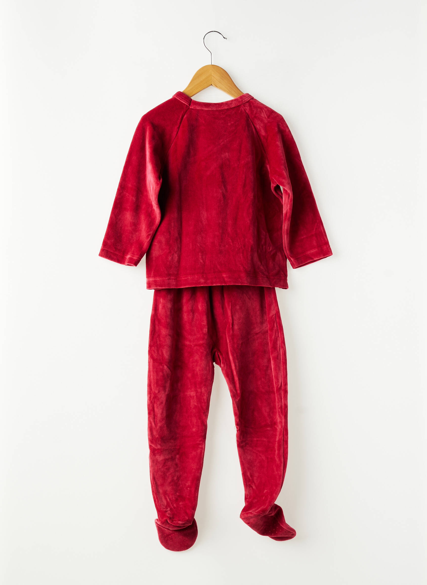 Pižama ilgos rankovės raudona PETIT BATEAU berniukas