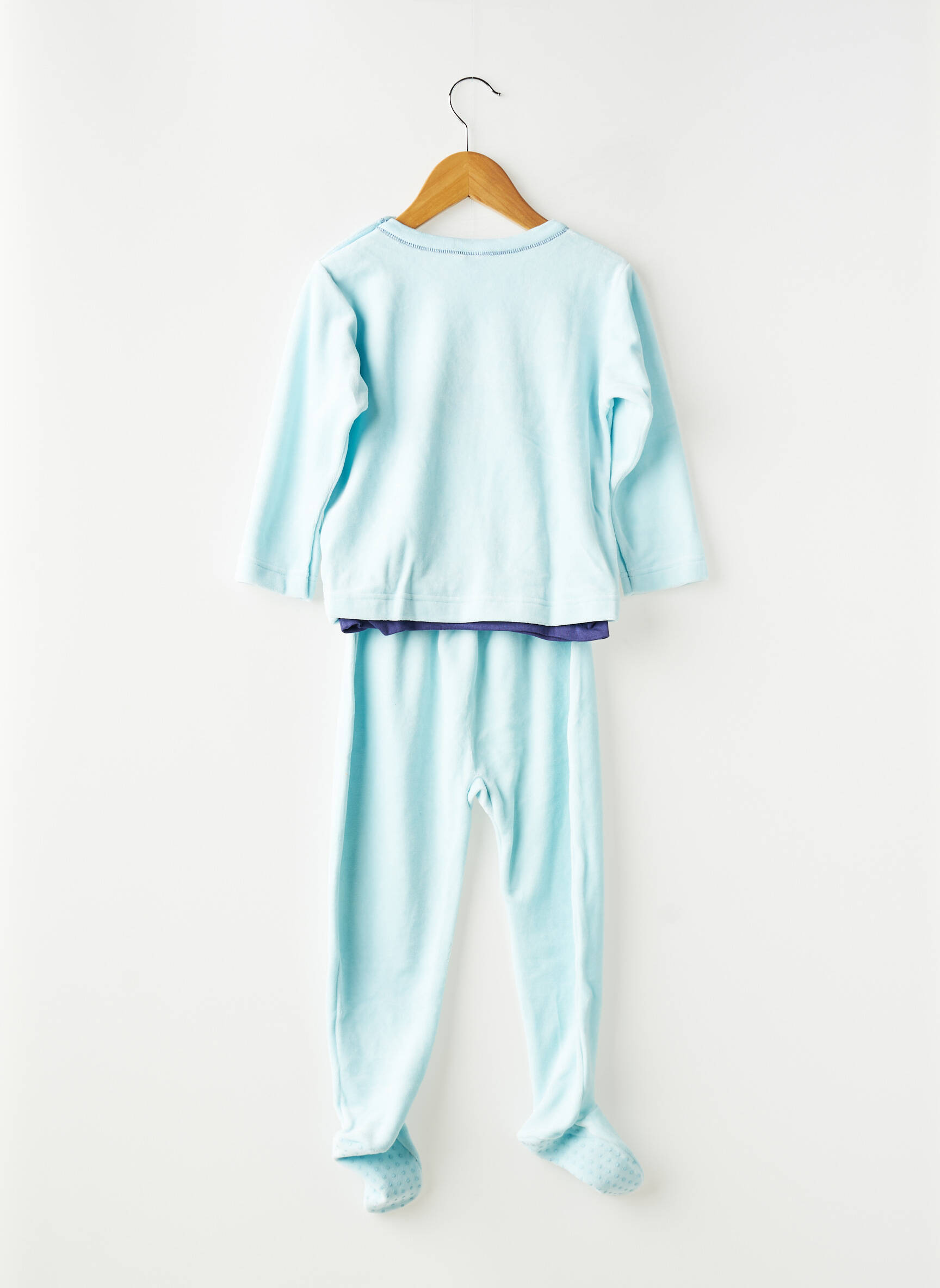 Pižama apvalus kaklas mėlyna PETIT BATEAU berniukas