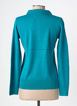 Megztinis tamprumas ilgos rankovės žalias FELINO moteris