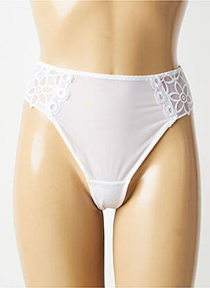 Tanga tamprumas baltas MAISON LEJABY moteris