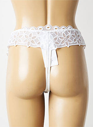 Tanga tamprumas baltas MAISON LEJABY moteris
