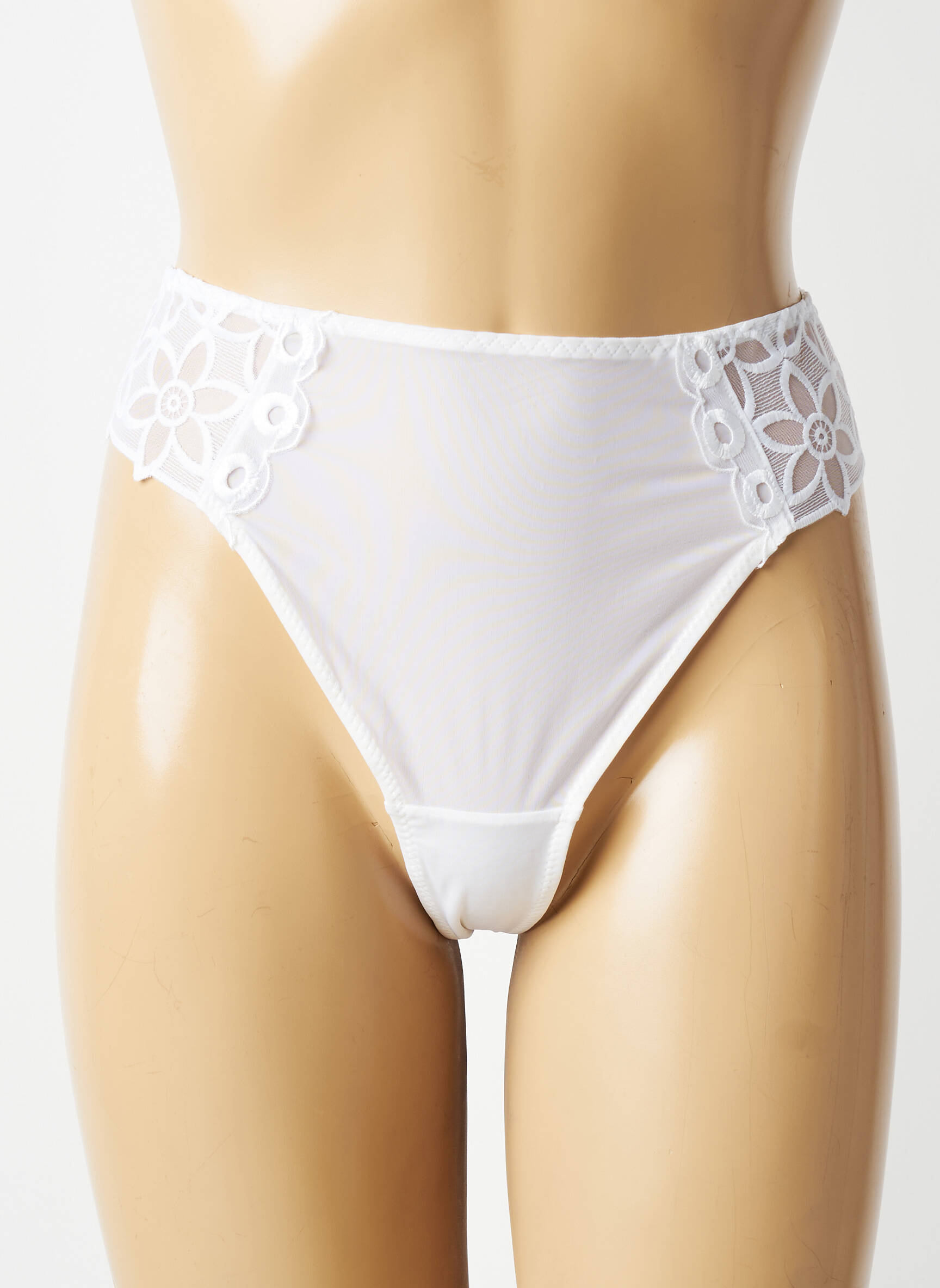 Tanga tamprumas baltas MAISON LEJABY moteris