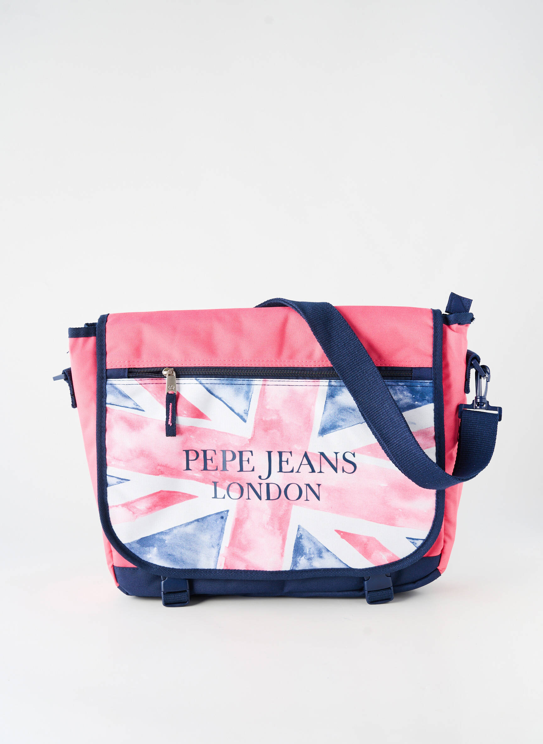 Krepšys daug kišenių krepšio forma mėlyna PEPE JEANS moteris