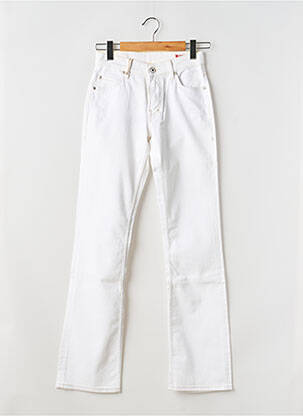 Bootcut džinsai aukšta talija aukšta talija baltas MUSTANG moteris