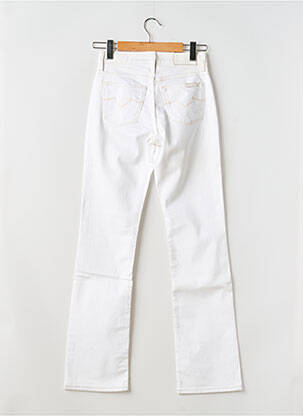 Bootcut džinsai aukšta talija aukšta talija baltas MUSTANG moteris