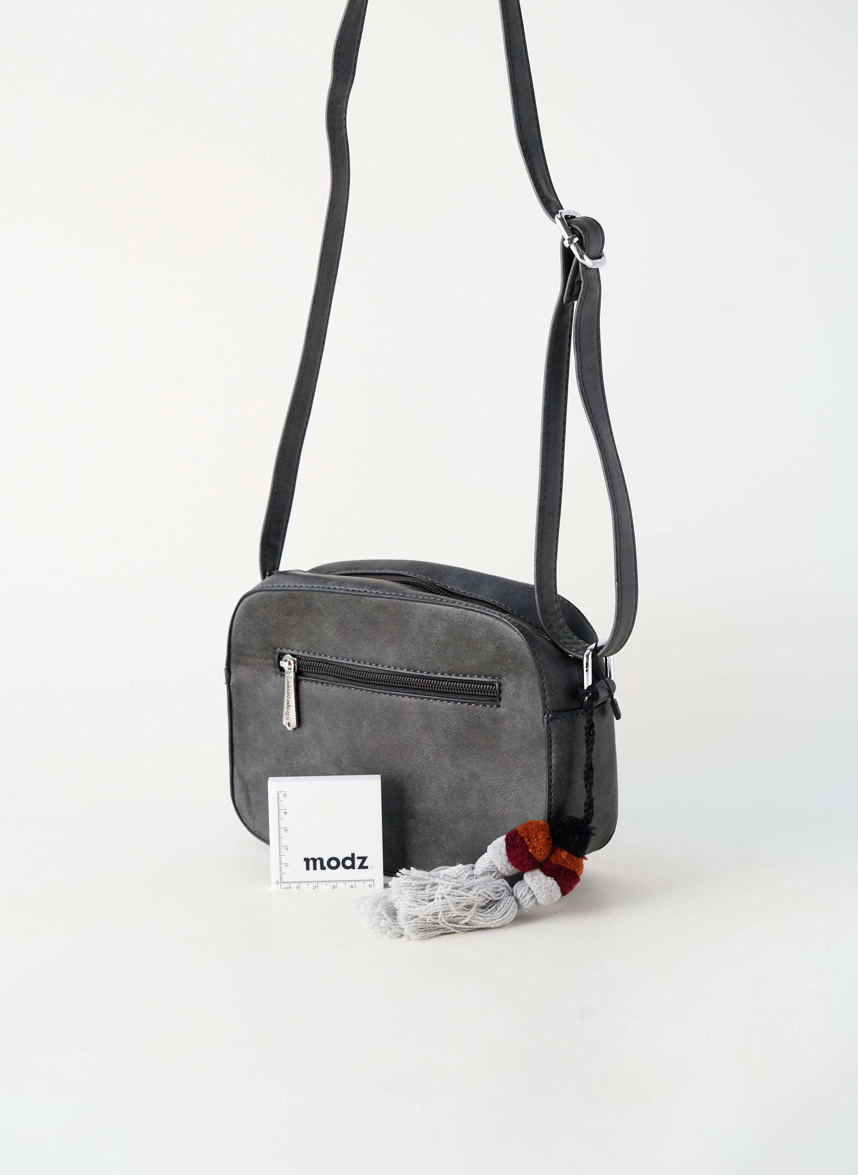 Krepšys užtrauktukas uždarymas stačiakampė forma pilka LES TROPEZIENNES PAR M.BELARBI moteris