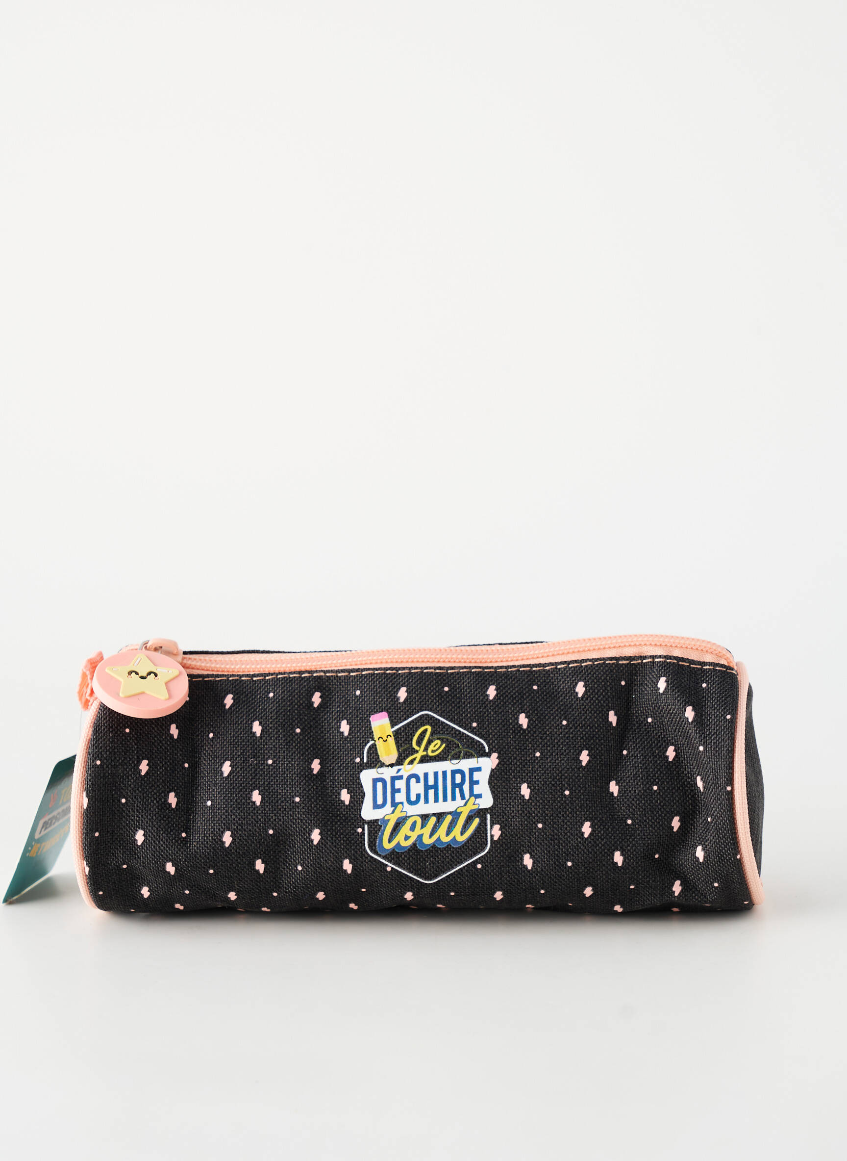 Troselė fantazijos raštas juodas MR. WONDERFUL mergina