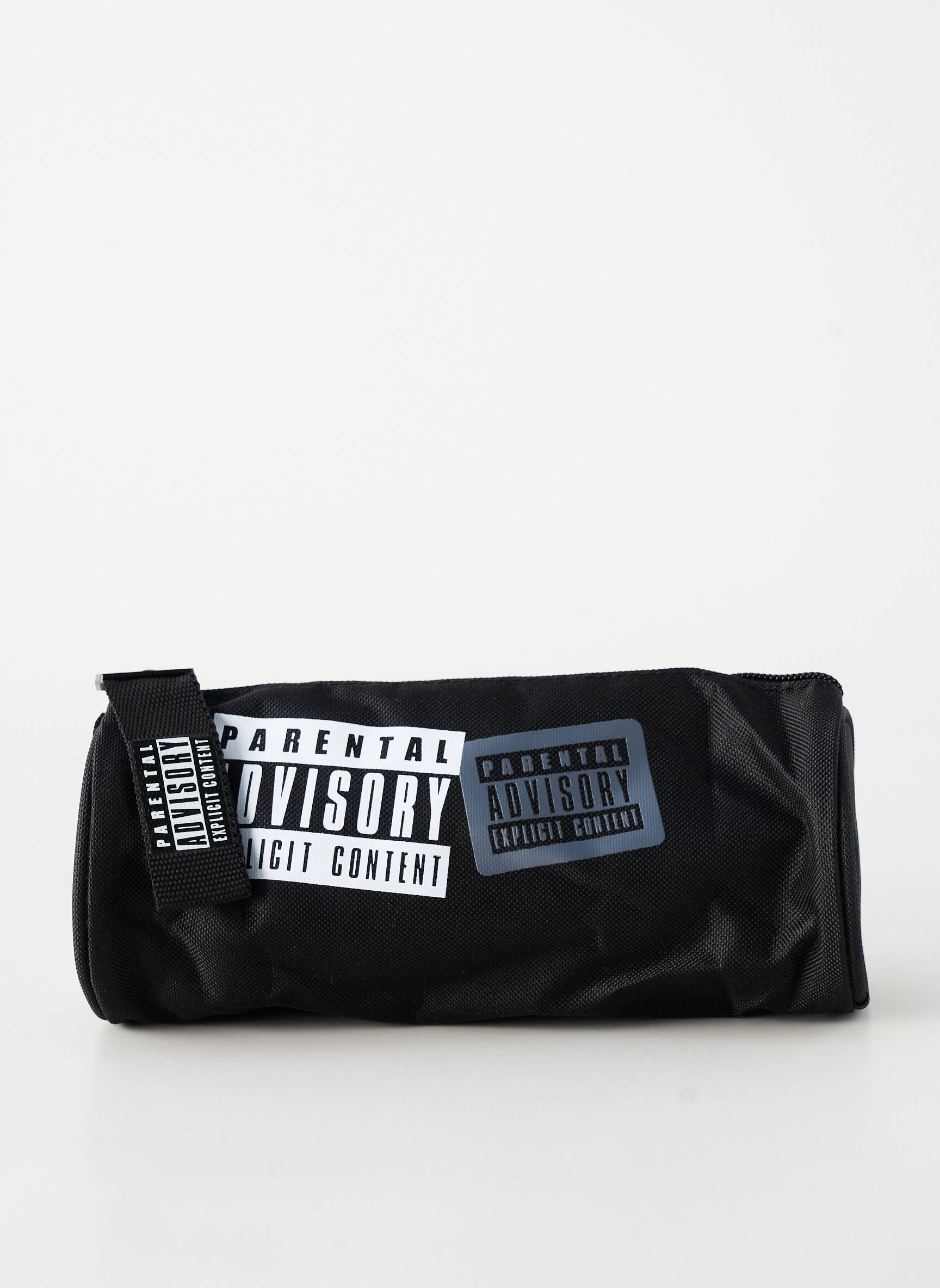 Troselė sietspausdinimas juodas PARENTAL ADVISORY berniukas