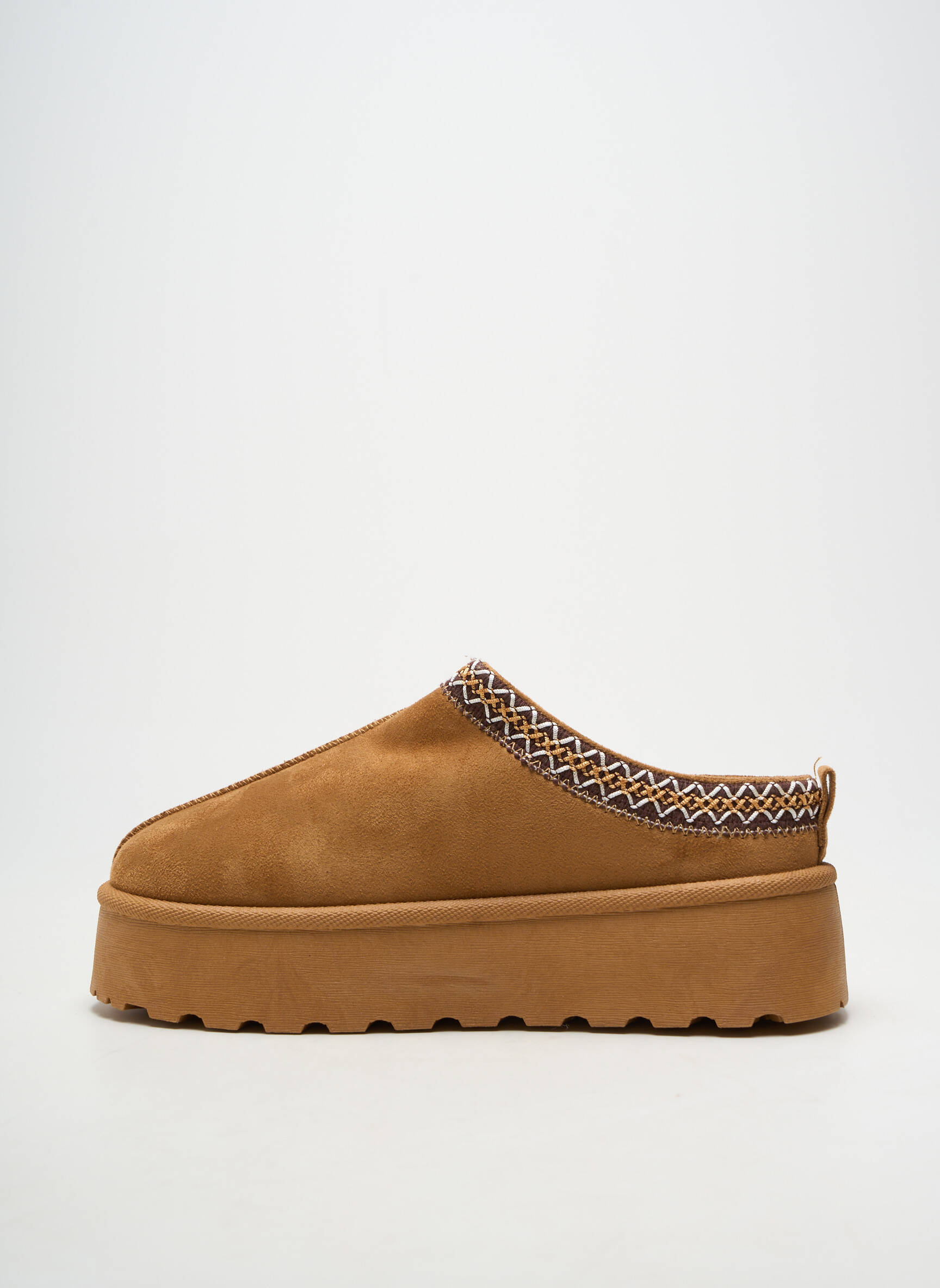 Mule/sabotai kulnas nuo 4 iki 6 cm rudas EXQUILY moteris