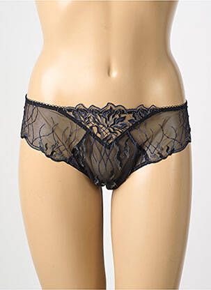 Tanga satino efektas juodas LISE CHARMEL moteris
