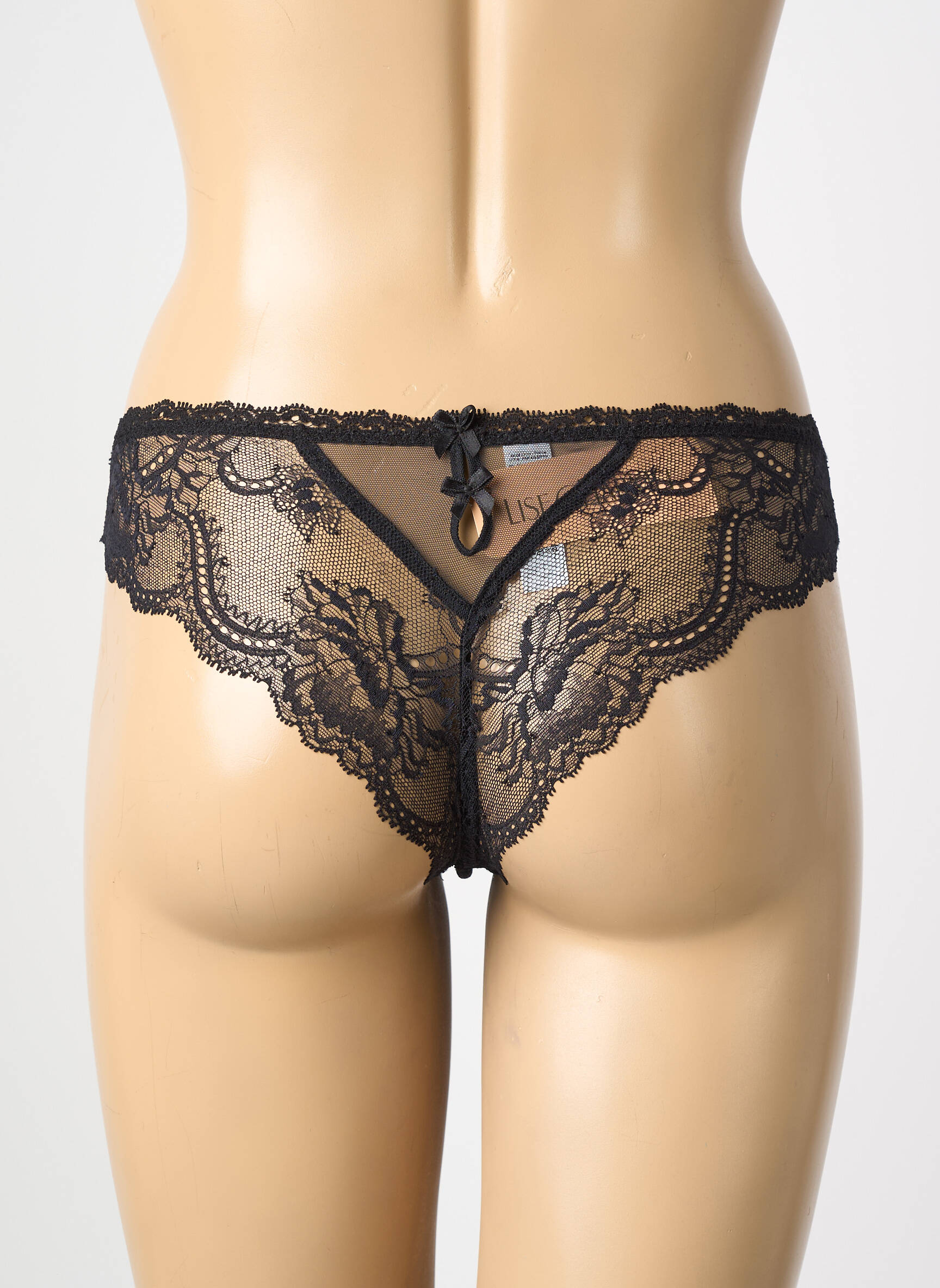 Tanga tamprumas juodas LISE CHARMEL moteris