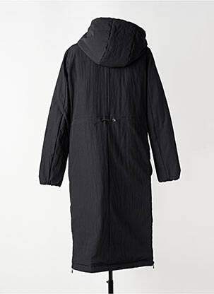 Pūkinė striukė ilgos rankovės su gobtuvu juodas RAGWEAR moteris