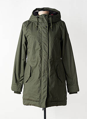 Parka ilgos rankovės su gobtuvu žalias RAGWEAR moteris