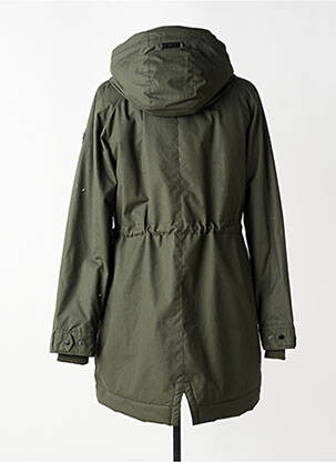 Parka ilgos rankovės su gobtuvu žalias RAGWEAR moteris