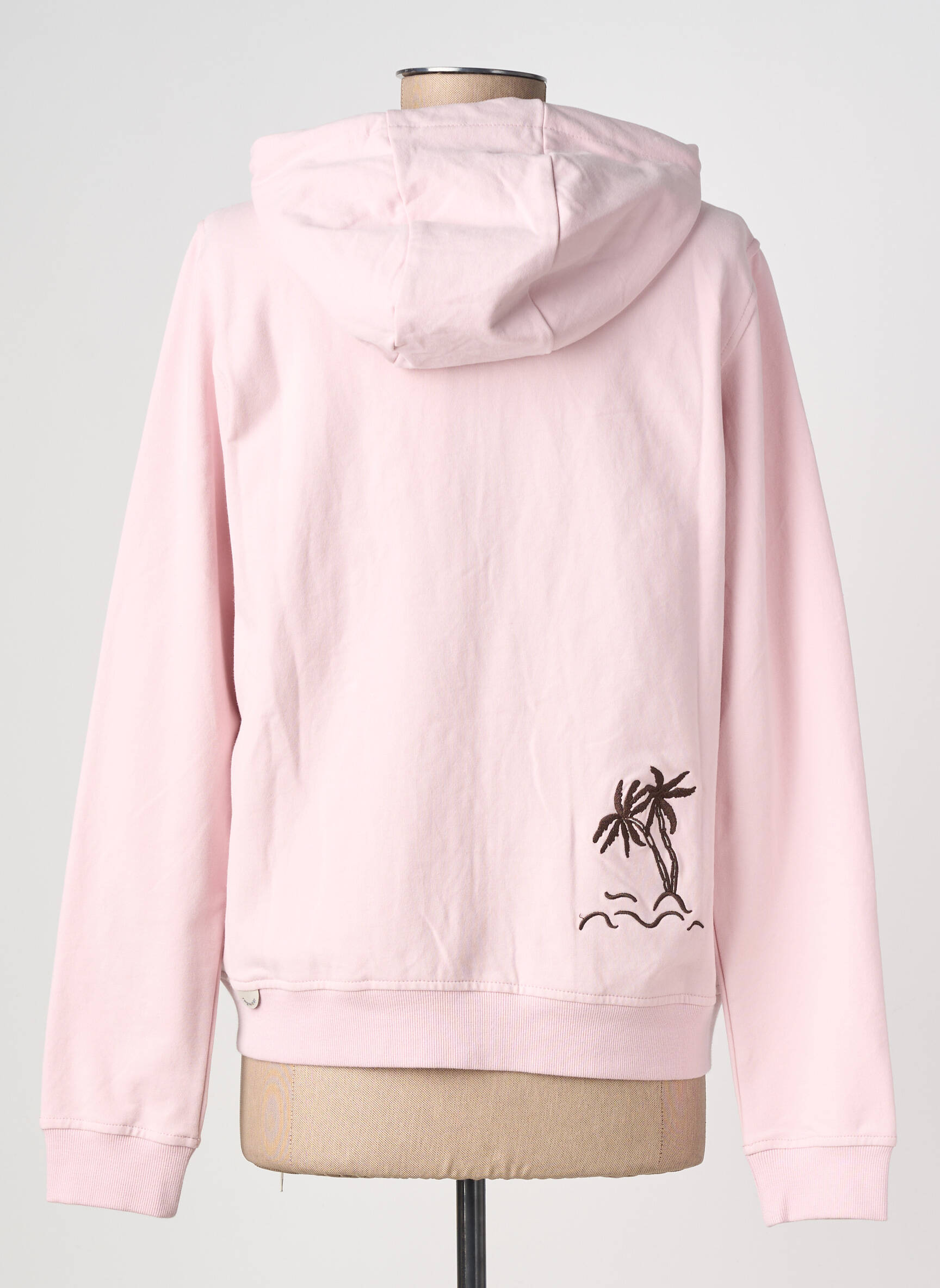 Kasdienis švarkas priekinis užtrauktukas rožinė RAGWEAR moteris