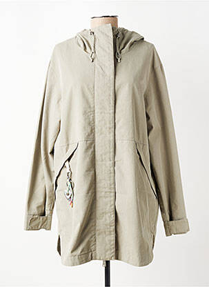 Parka ilgos rankovės su gobtuvu žalias RAGWEAR vyras