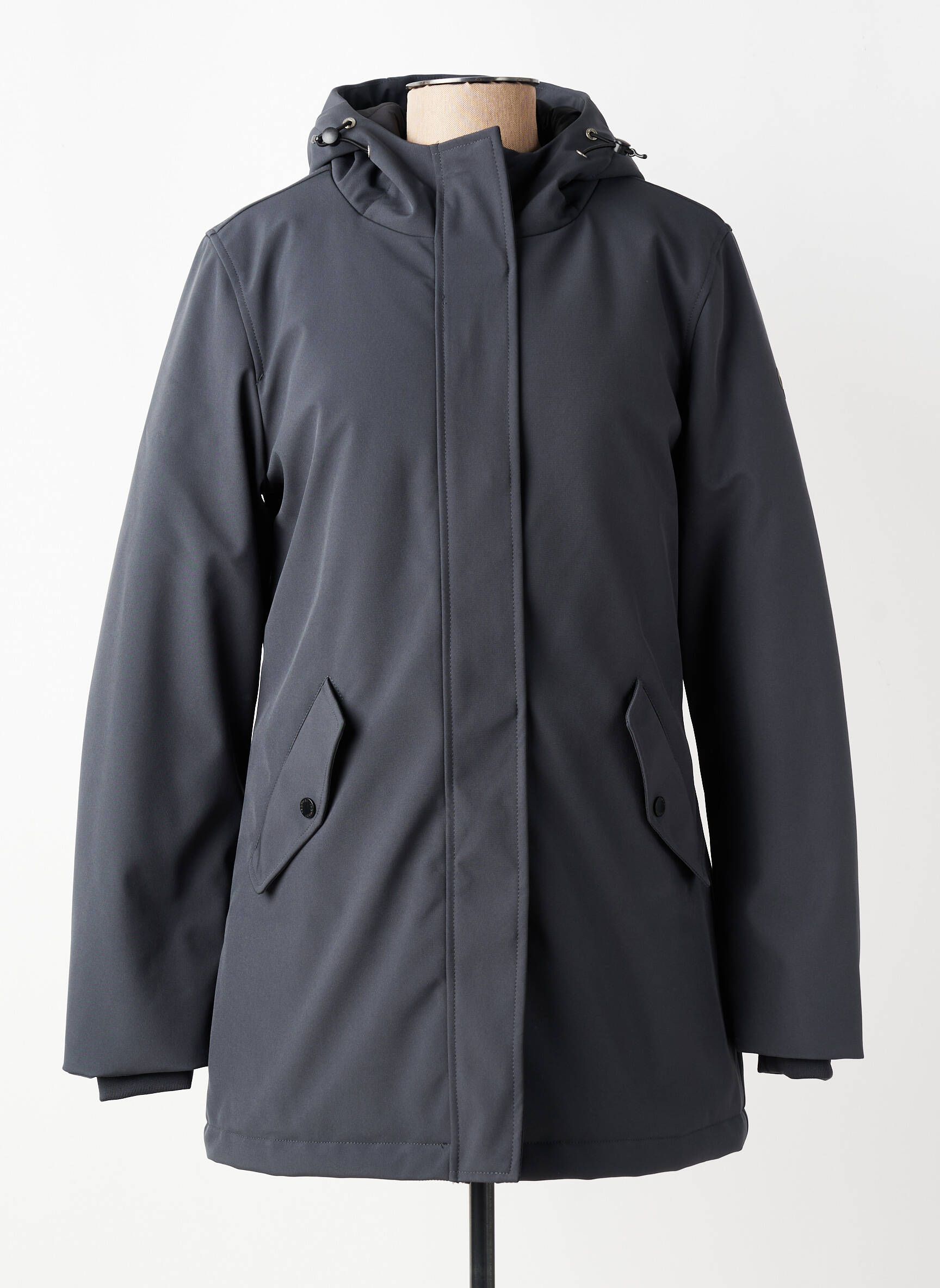 Parka ilgos rankovės su gobtuvu pilka RAGWEAR moteris