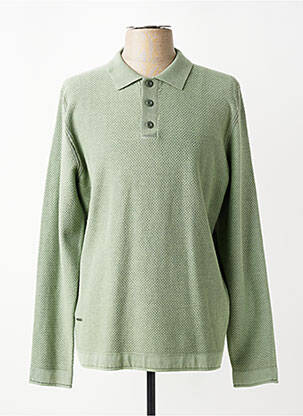Megztinis polo apykaklė ilgos rankovės žalias RAGWEAR vyras