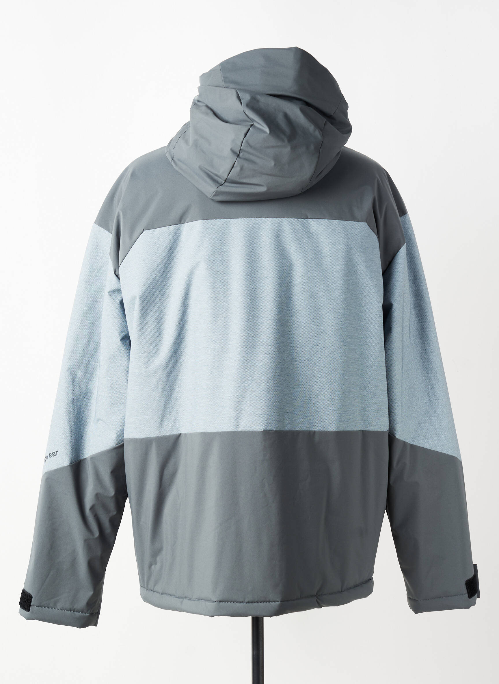 Pūkinė striukė ilgos rankovės su gobtuvu pilka RAGWEAR vyras