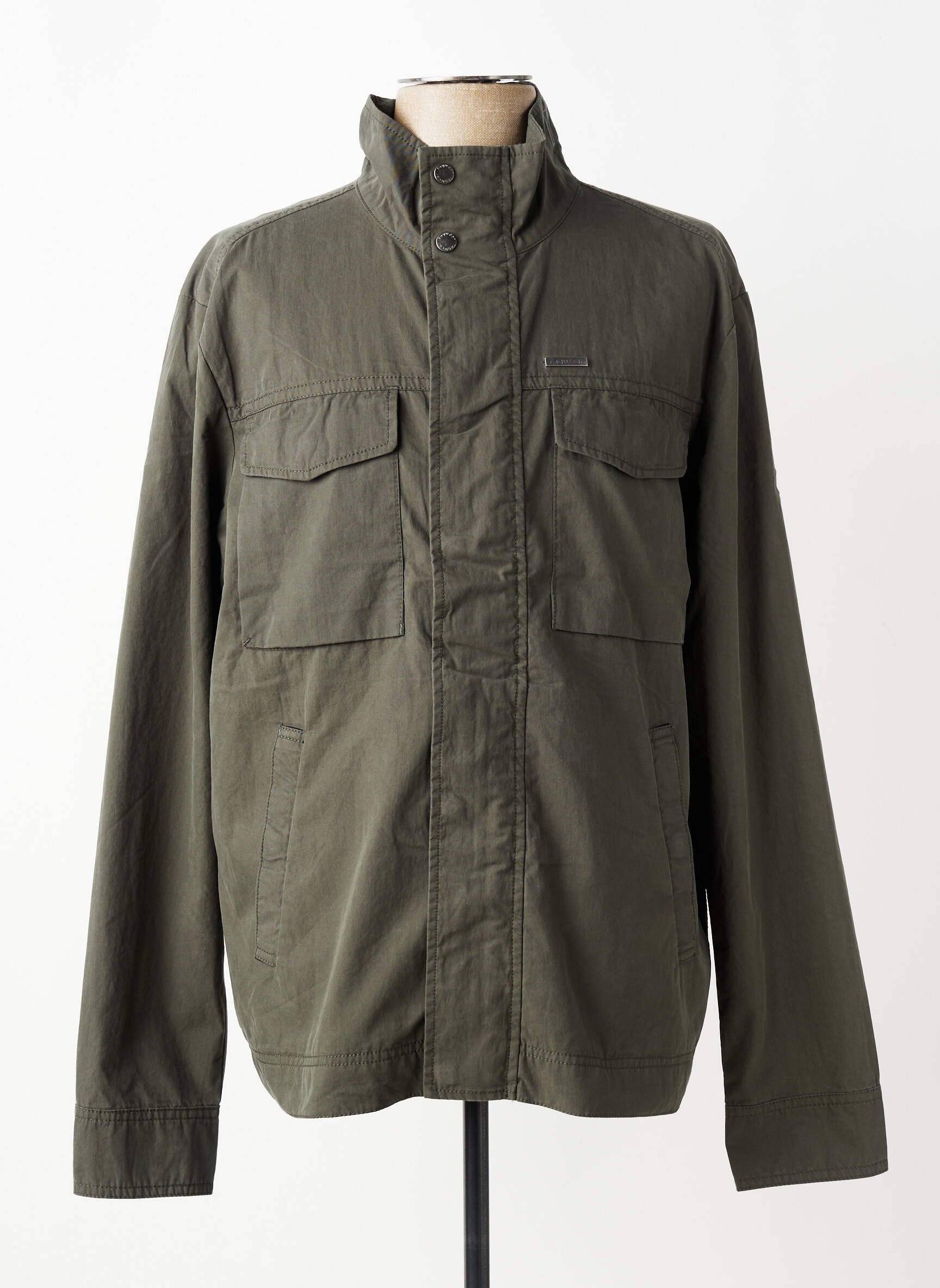 Parka ilgos rankovės be gobtuvų žalias RAGWEAR vyras
