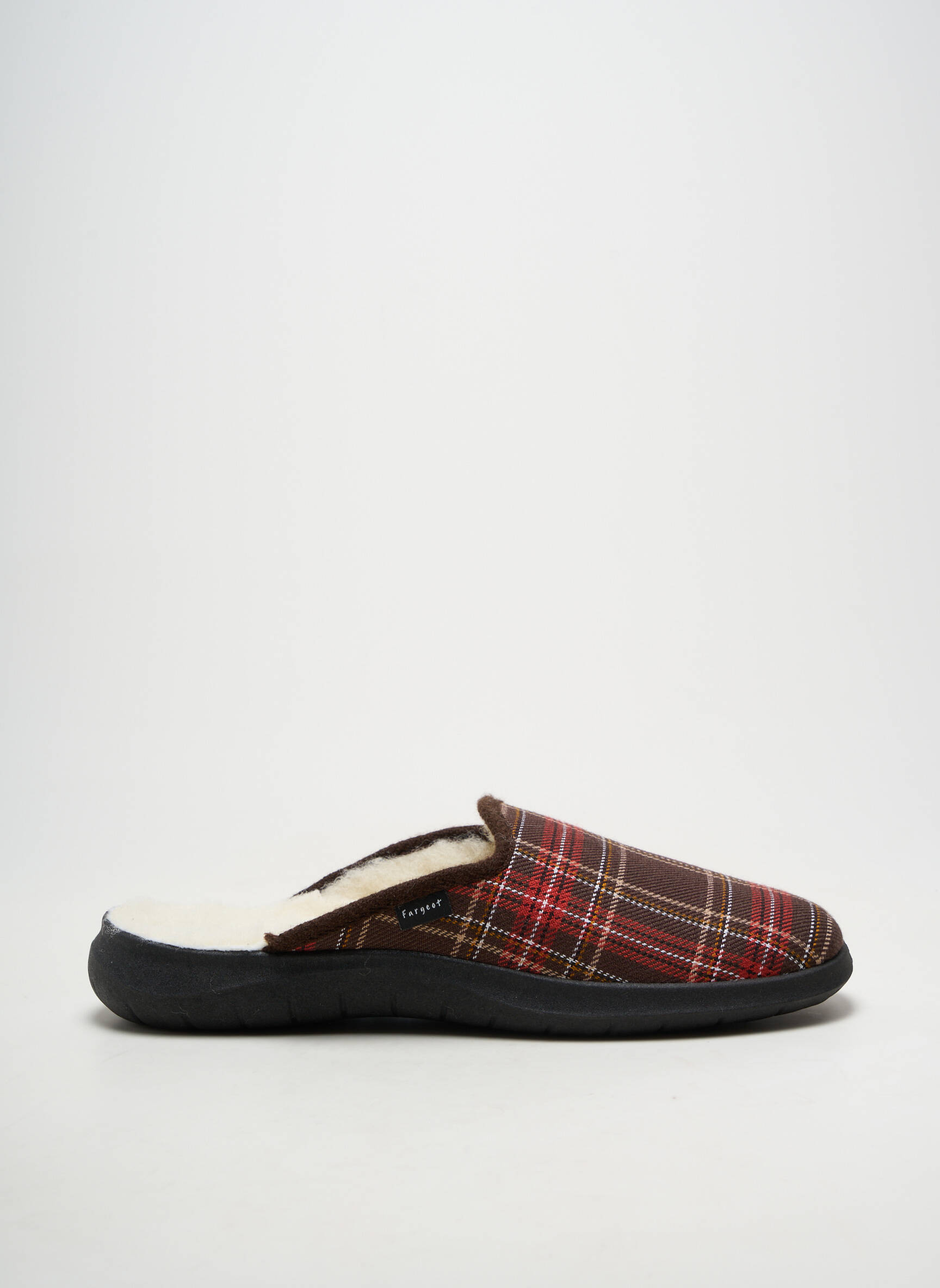 Bateliai/pantofliai apvalus mygtukas apvalus mygtukas raudona FARGEOT vyras