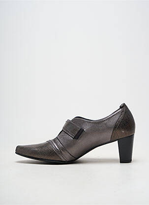 Aukštakulniai lygus medžiaga kulnas nuo 4 iki 6 cm pilka ARTIKA SOFT moteris