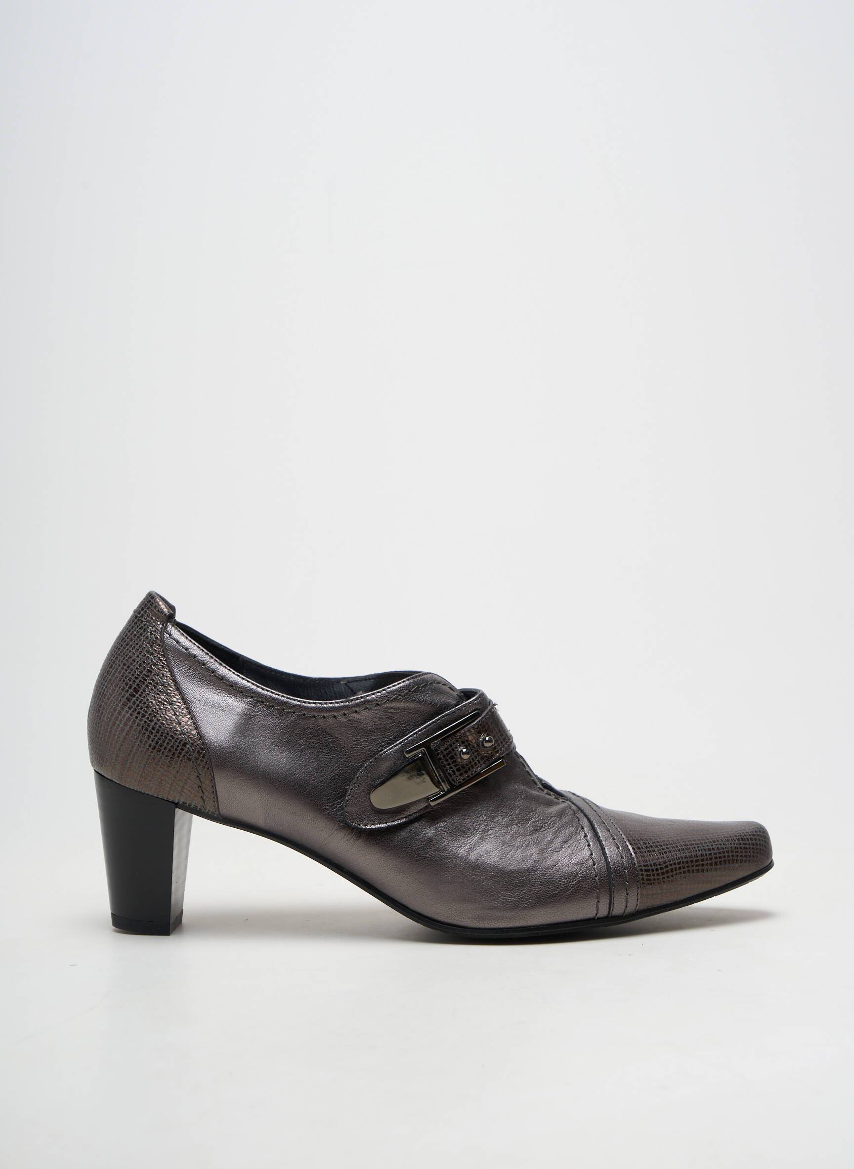 Aukštakulniai lygus medžiaga kulnas nuo 4 iki 6 cm pilka ARTIKA SOFT moteris