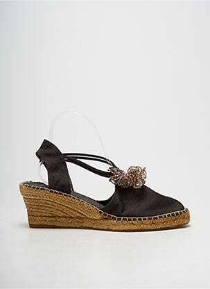 Espadrilės apvalus mygtukas kulnas nuo 7 iki 9 cm rudas TONI PONS moteris