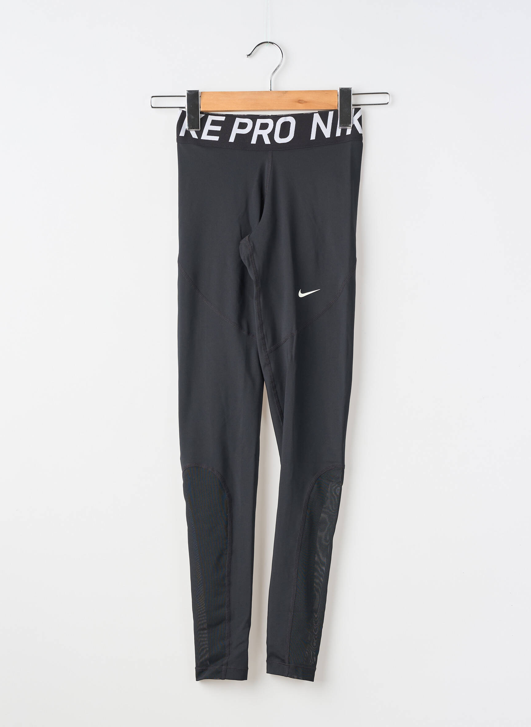 Legingas jersey audinys normala dydis juodas NIKE moteris