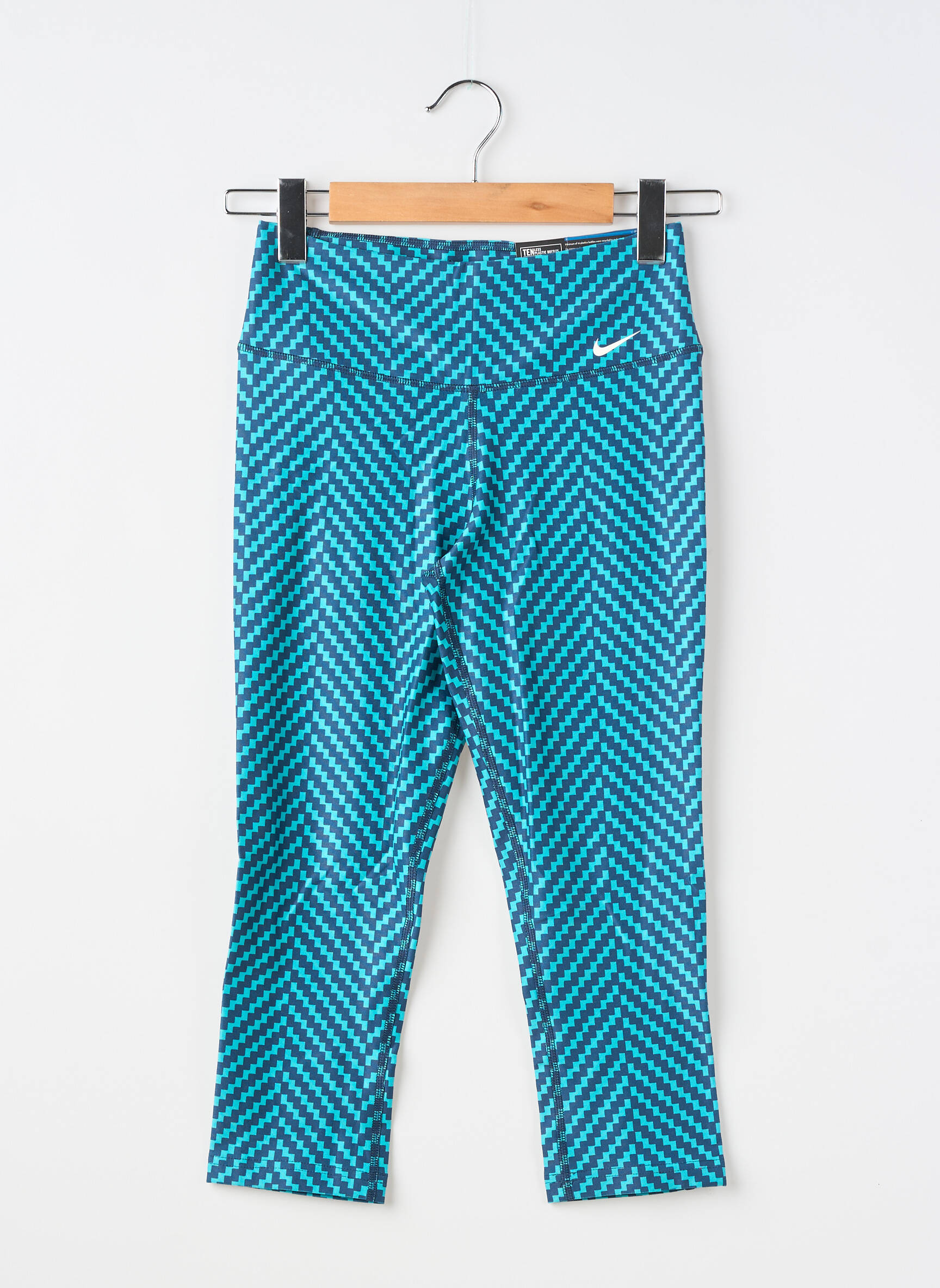 Legingas jersey audinys normala dydis mėlyna NIKE moteris