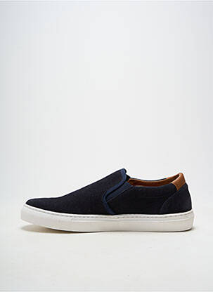 Slip-on batai apvalus mygtukas apvalus mygtukas mėlyna DIGEL vyras