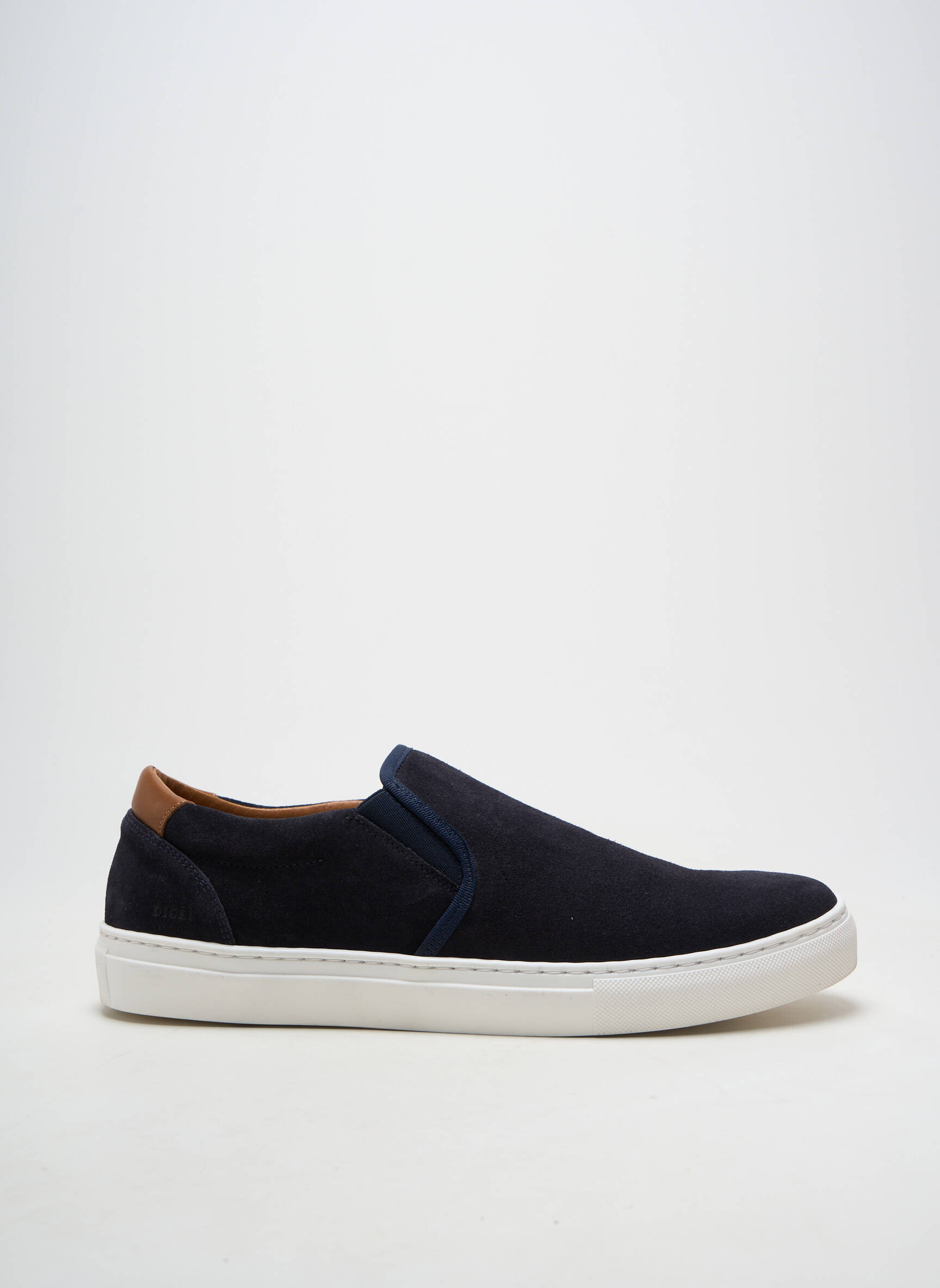 Slip-on batai apvalus mygtukas apvalus mygtukas mėlyna DIGEL vyras