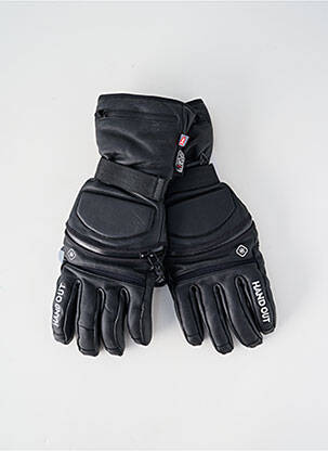 Pirštinės tekstilės pamušalas juodas HAND OUT GLOVES vyras