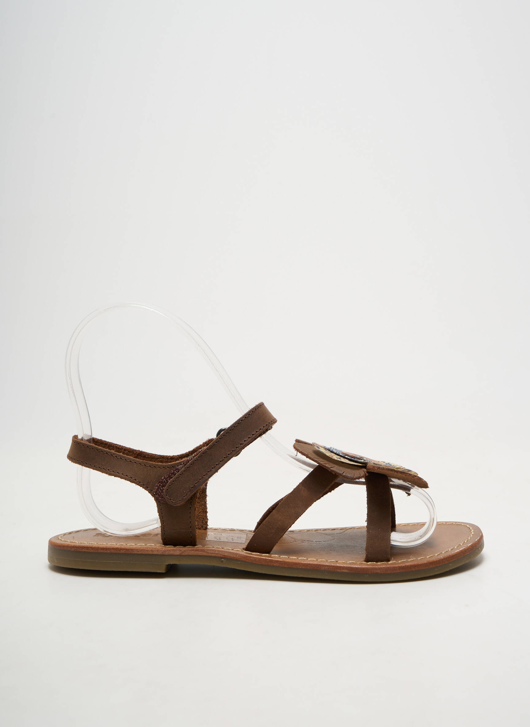 Sandalai/nu pėdos užsegimas kilpa(s) rudas KICKERS mergina