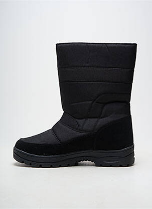 Batai apvalus mygtukas kulnas nuo 4 iki 6 cm juodas ZIG ZAG moteris