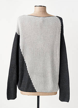 Megztinis bateau apykaklė ilgos rankovės pilka RAGWEAR moteris