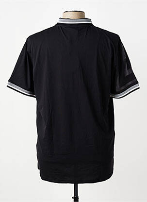 Polo jersey audinys trumpas rankovės juodas LUHTA vyras