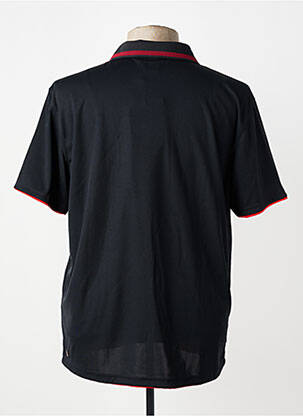Polo jersey audinys trumpas rankovės juodas LUHTA vyras