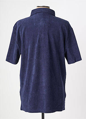 Polo jersey audinys trumpas rankovės mėlyna IRON AND RESIN vyras