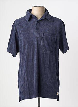 Polo jersey audinys trumpas rankovės tamsiai mėlyna IRON AND RESIN vyras